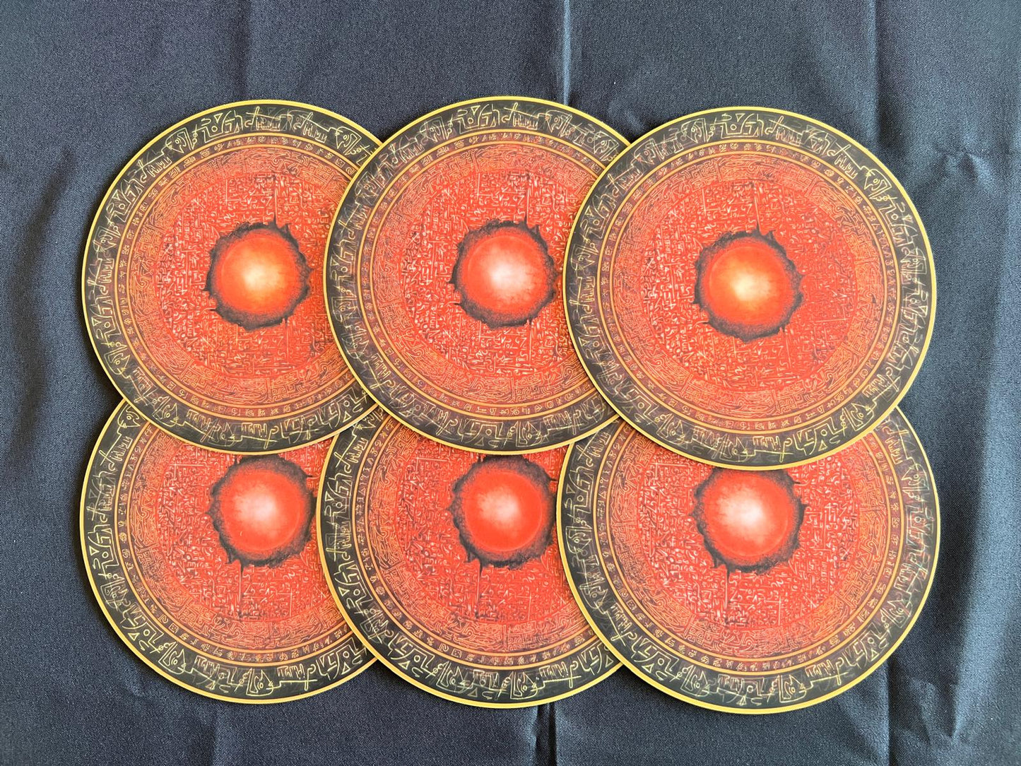 Animated Objective Markers - Magic Runes: Red