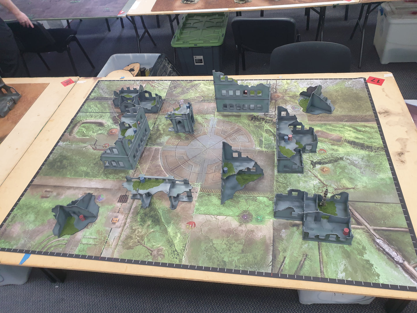 Overgrown Factory Single Sided - 40000 competitive battle mat 60 x 44 inches [2024 - 2026]