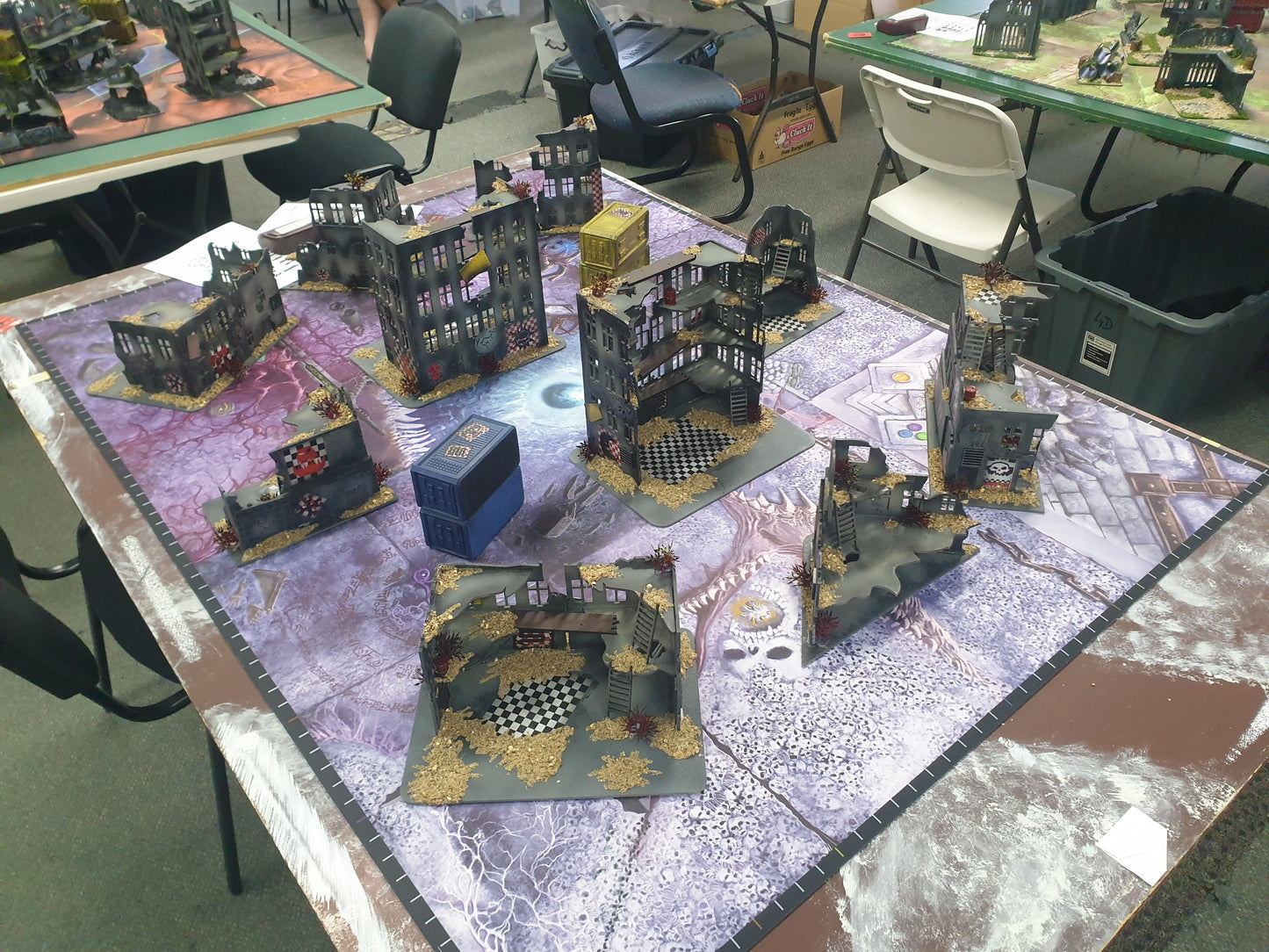 Chaos Landscape Single Sided - 40000 competitive battle mat 60 x 44 inches [2024 - 2026]