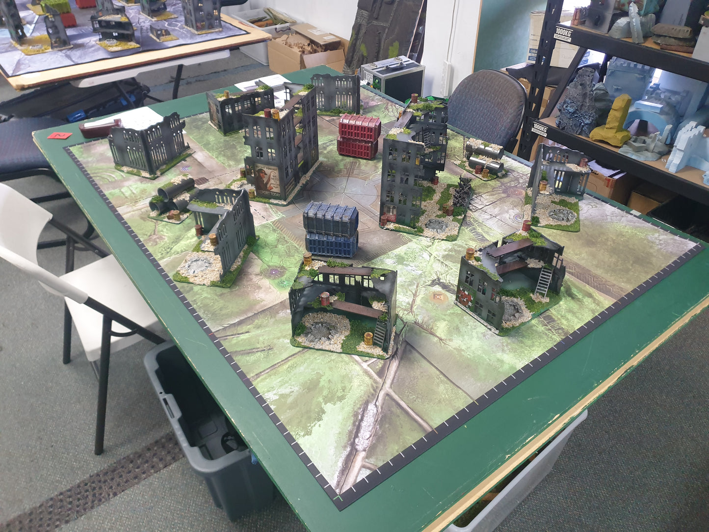 Overgrown Factory Single Sided - 40000 competitive battle mat 60 x 44 inches [2024 - 2026]