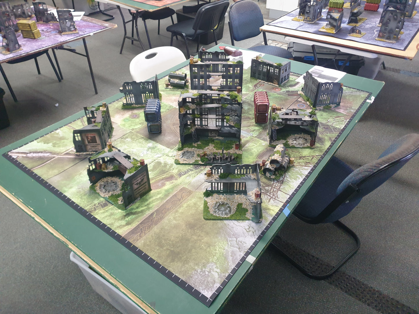 Overgrown Factory Single Sided - 40000 competitive battle mat 60 x 44 inches [2024 - 2026]