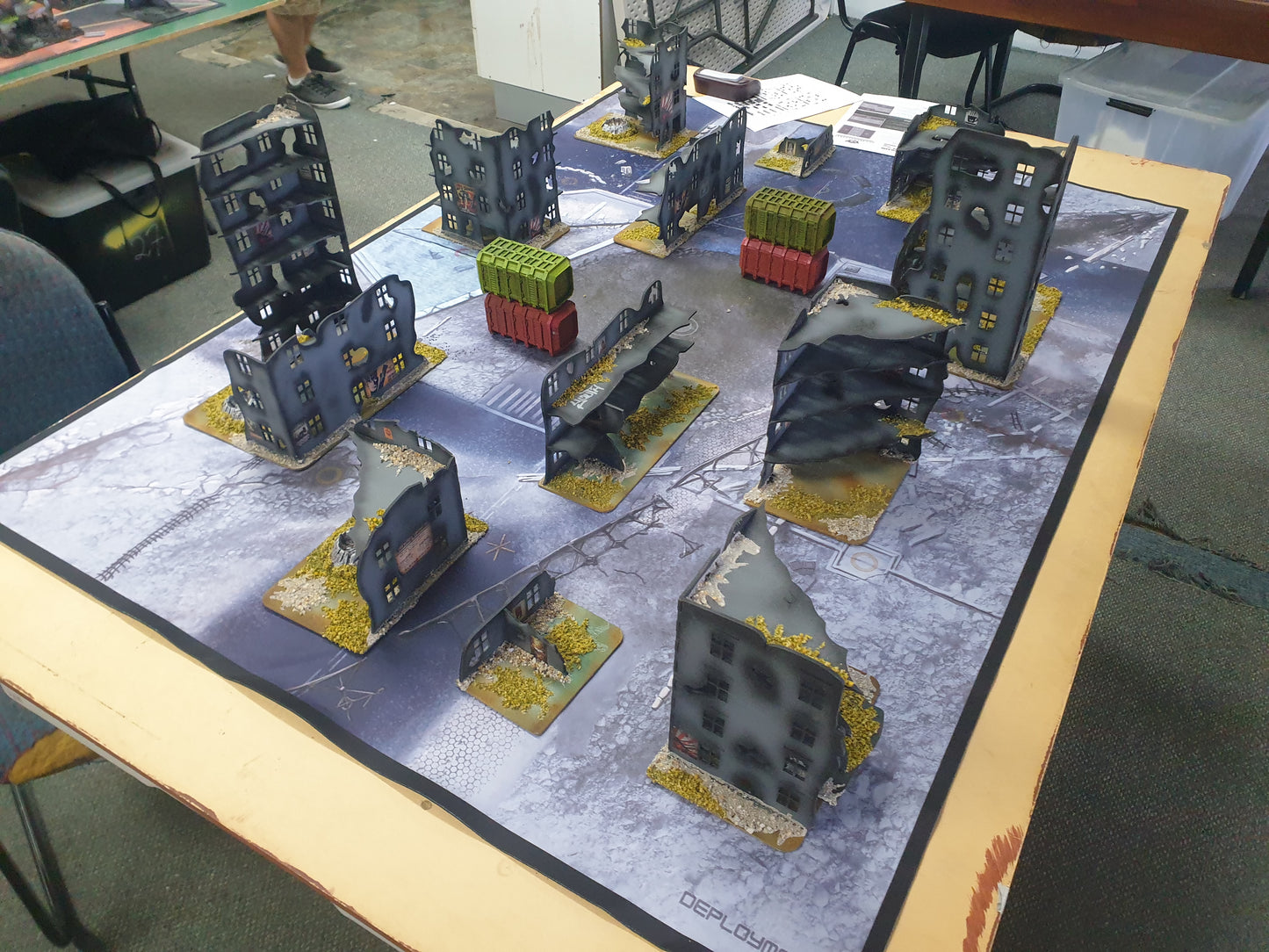 Urban Warzone Single-sided - 40000 competitive battle mat 60 x 44 inches [LEVIATHAN 2023 - 2024]