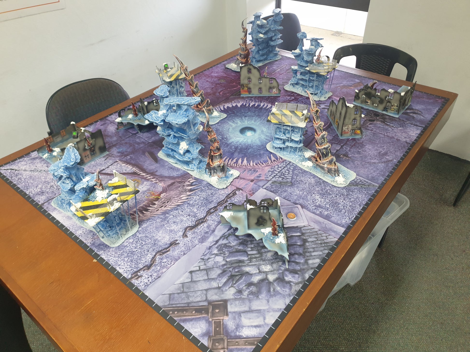 Chaos Landscape Single Sided - 40000 competitive battle mat 60 x 44 in ...