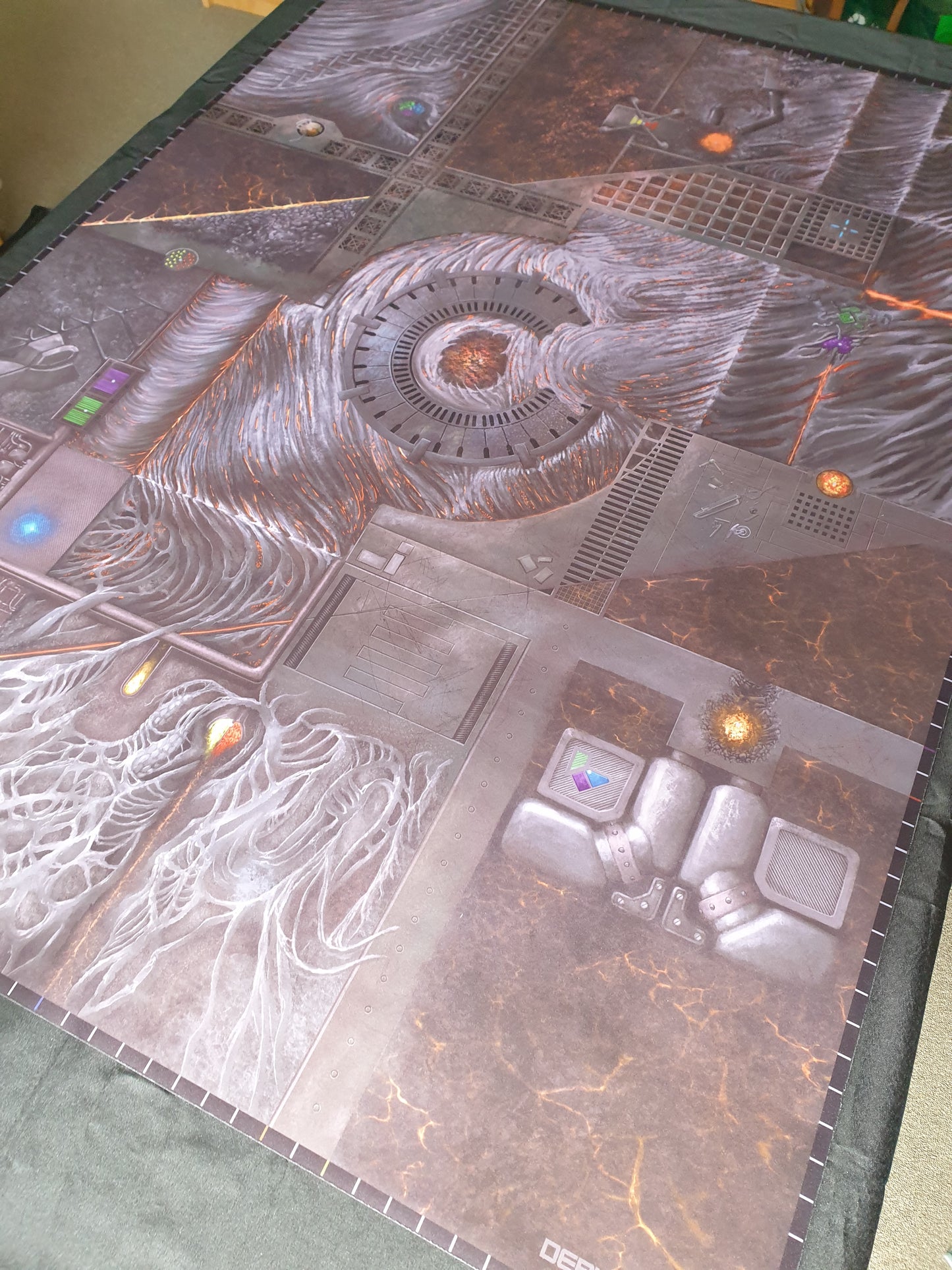 Magma Outpost & Frozen Tomb double sided neoprene mat 60 x 44 inches [2024 - 2026]
