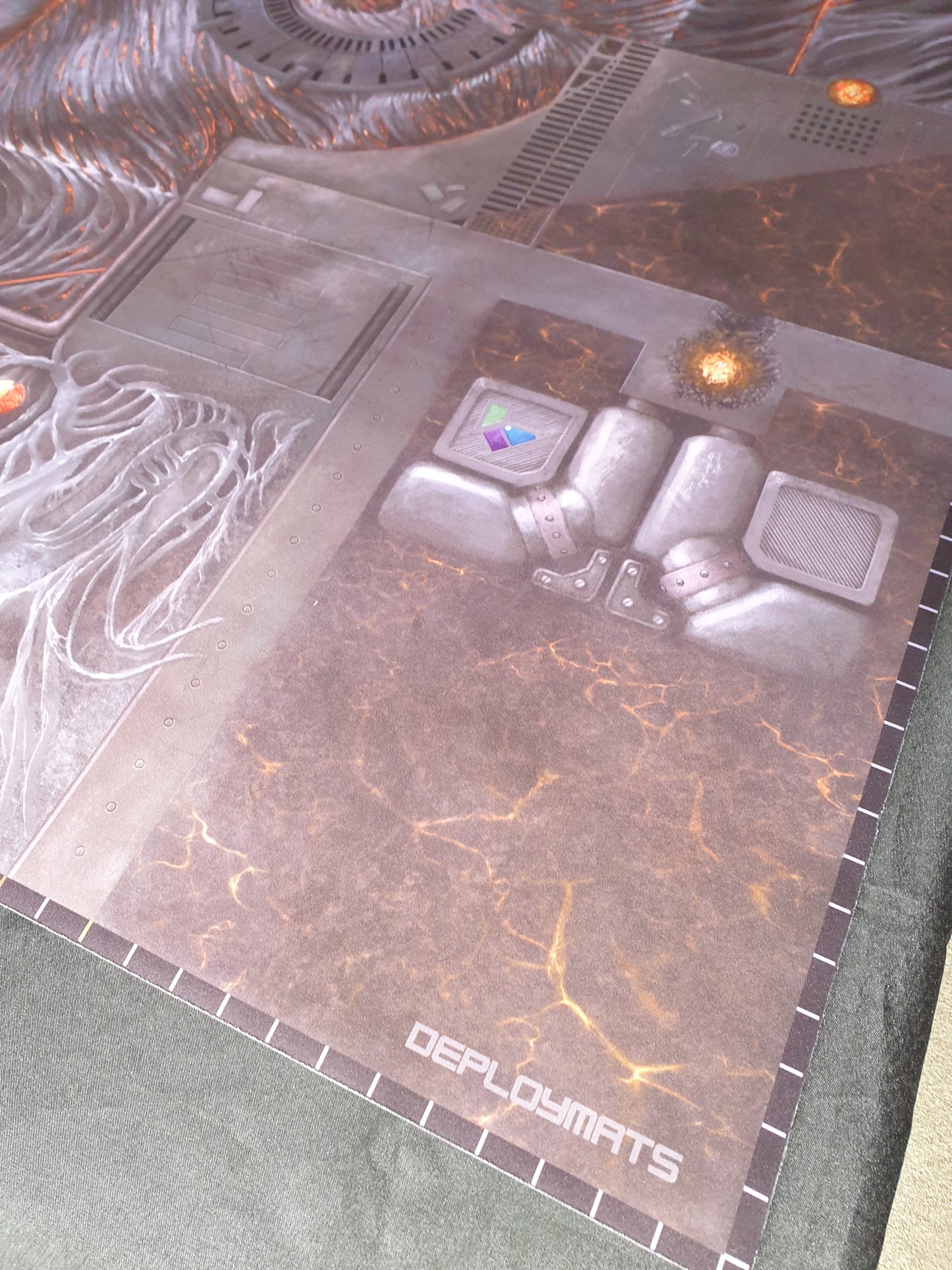 Magma Outpost Single Sided - 40000 competitive battle mat 60 x 44 inches [2024 - 2026]