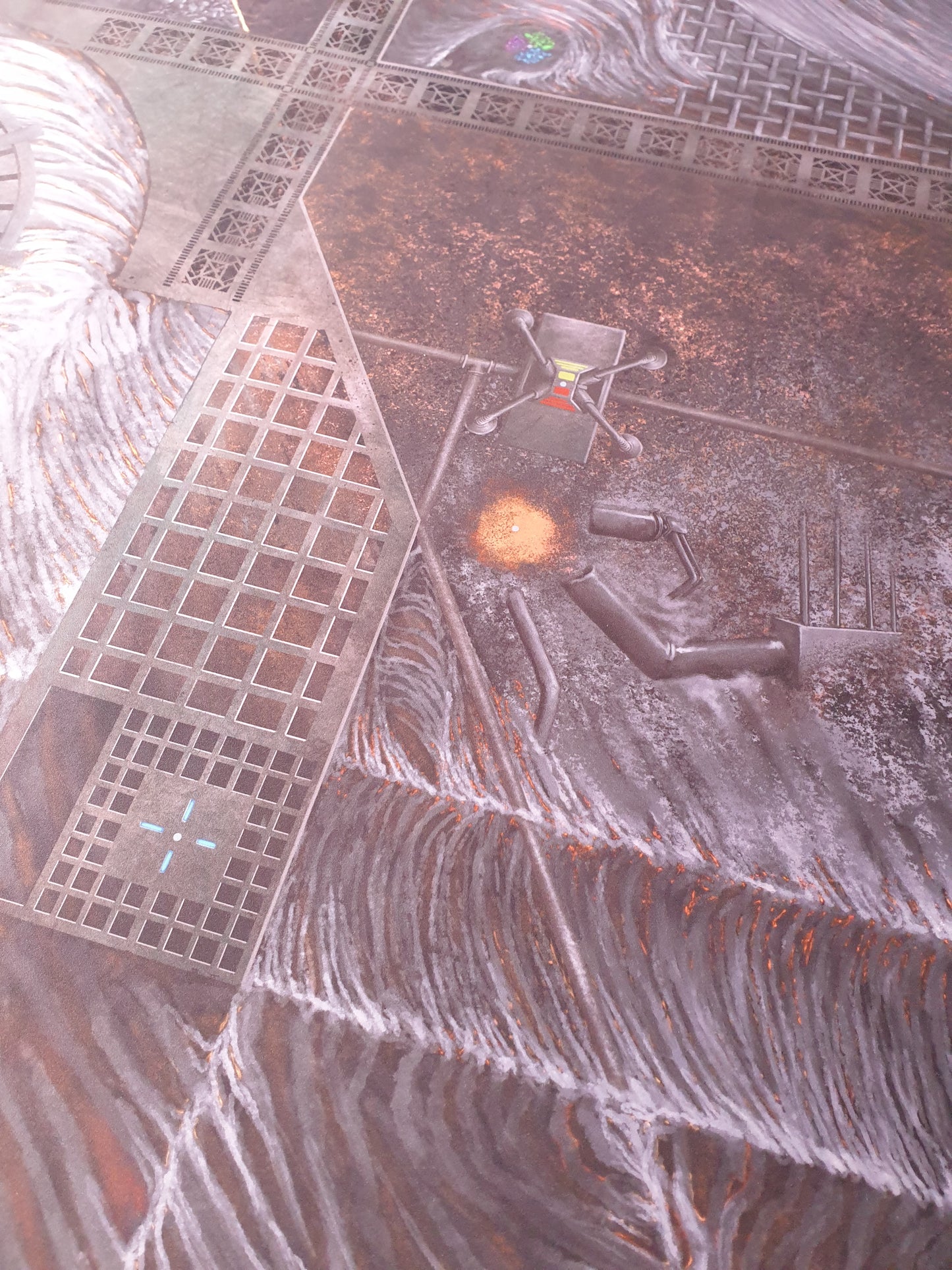 Magma Outpost Single Sided - 40000 competitive battle mat 60 x 44 inches [2024 - 2026]